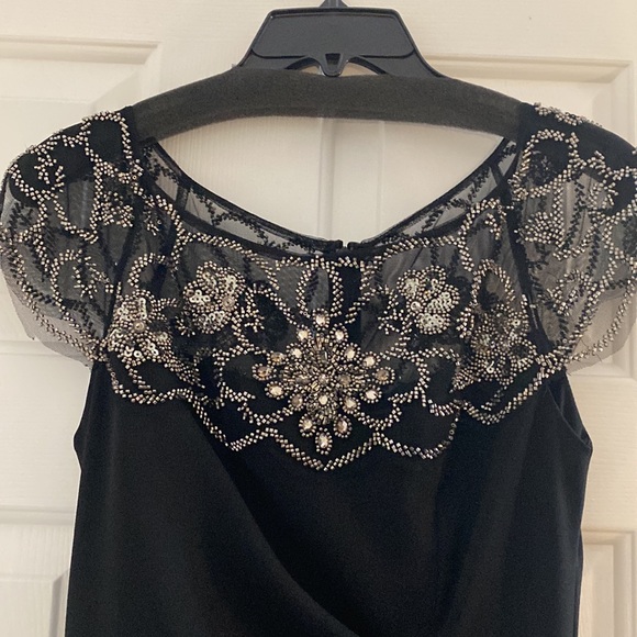 Xscape Black Embellished Gown - Picture 4 of 11